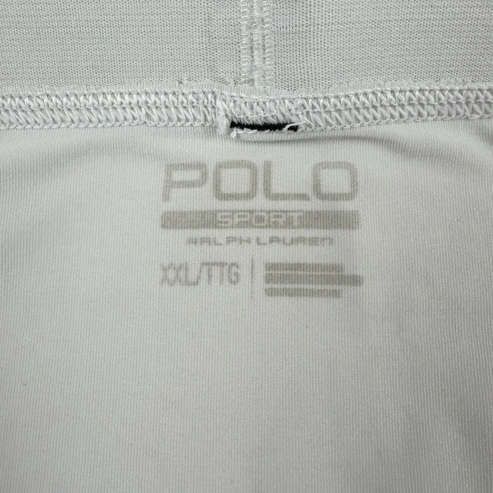 Polo Sport by Ralph Lauren Men's 3/4 Compression Tights White-READ‎